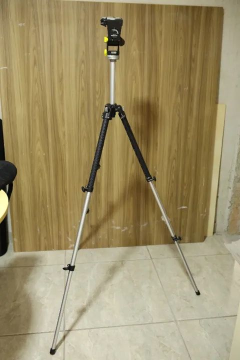 Tripé Manfrotto 3 Eixos 029-MK2 - Foto 2