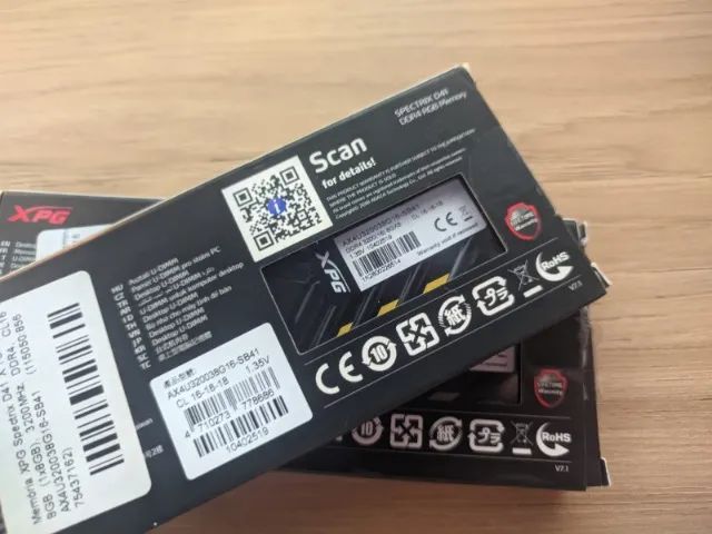 Memória Ram XPG Spectrix D41 RGB 2x8 3200Mhz - Foto 3