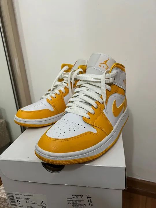 Air jordan 1 mid yellow - Foto 2