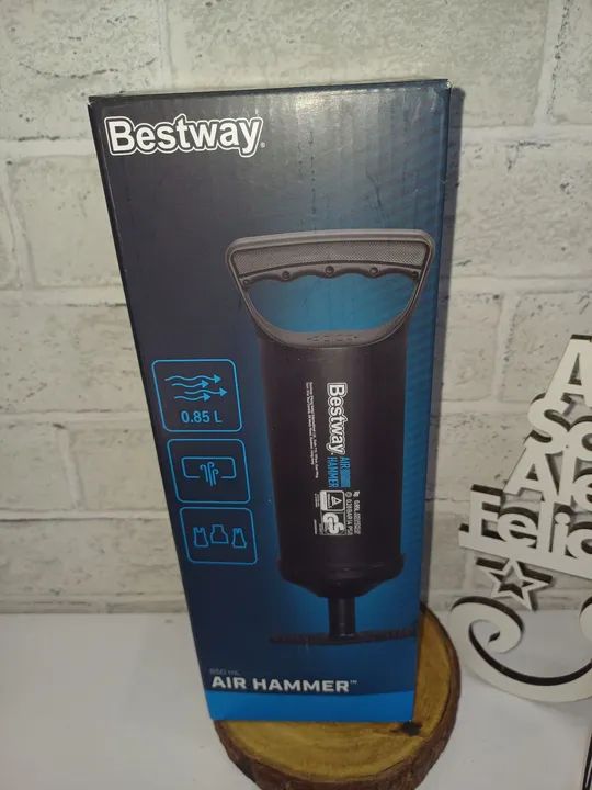 Bomba de Ar Bestway Air Hammer 650ml - Foto 2