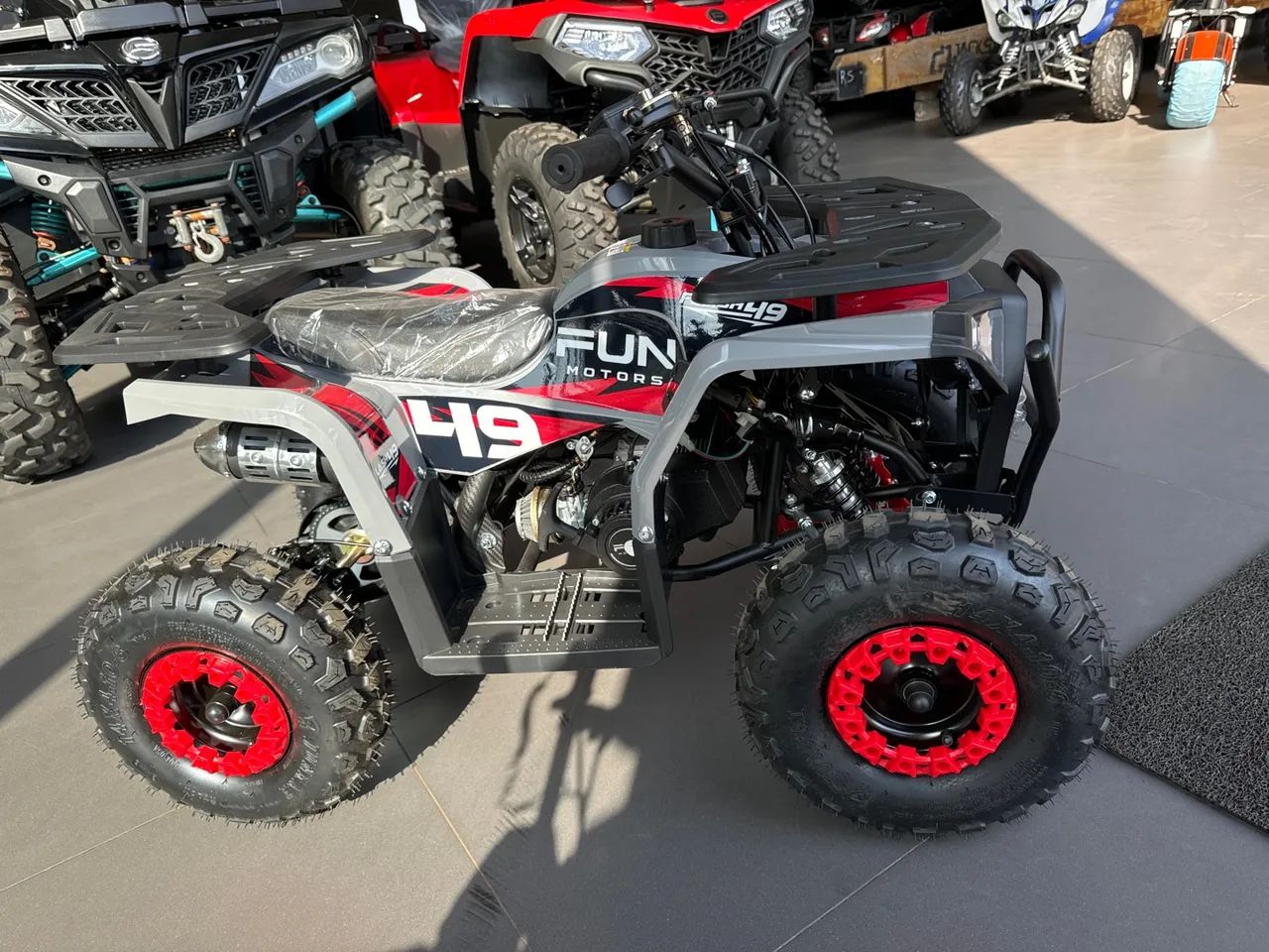 Mini quadriciclo flash 49 Fun Motors - Foto 3