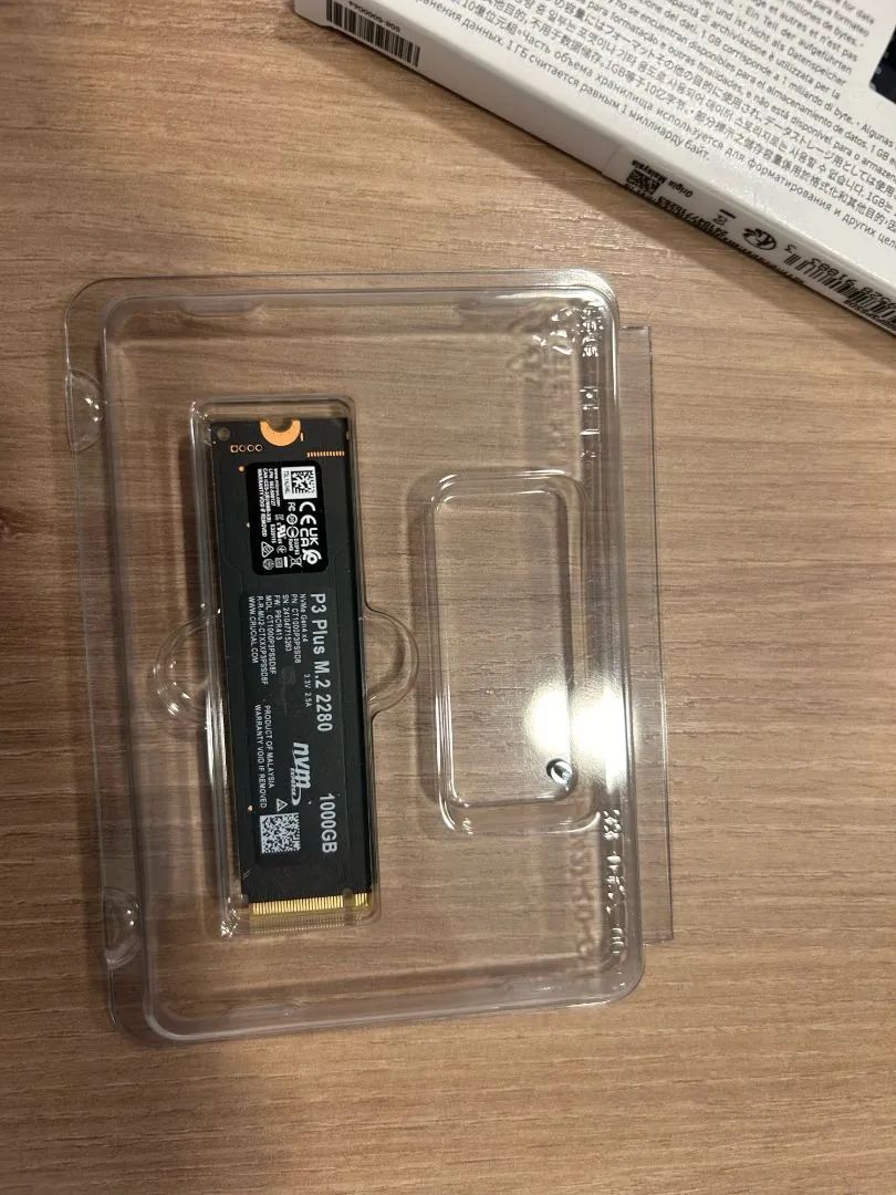 NVME M2 1TB( 1000 gigas) CRUCIAL ORIGINAL. NOVO LACRADO - Foto 3