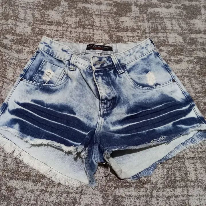 Bermuda Jeans lavado