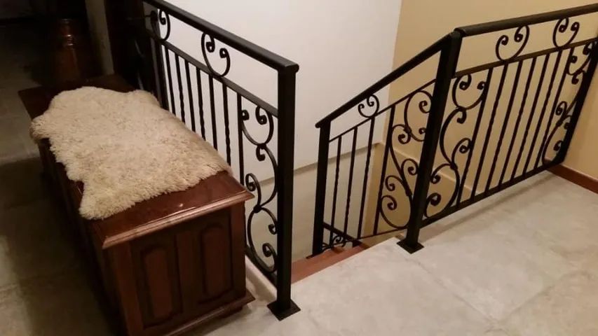 Corrimão em Ferro Forjado Exclusivos e Sob Medidas na CasaDeFerro - Foto 4