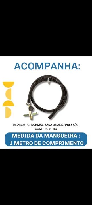 Fogão industrial duas bocas com pés  - Foto 3