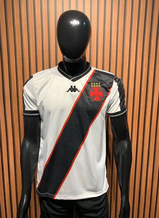 Camisa do Vasco com Faixa (Tradicional)