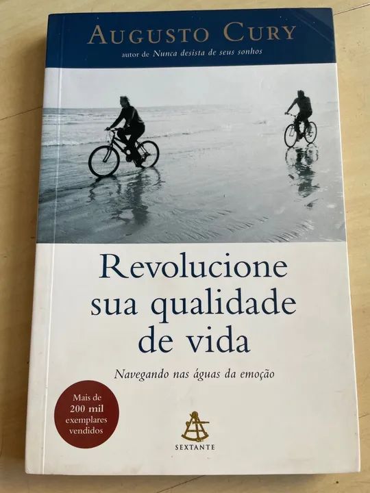 Livro: Revolucione sua qualidade de vida, de Augusto Cury