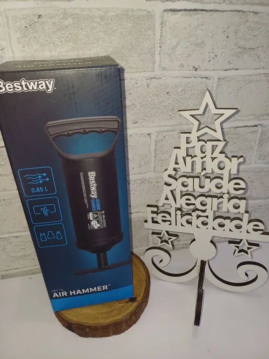 Bomba de Ar Bestway Air Hammer 650ml - Foto 3