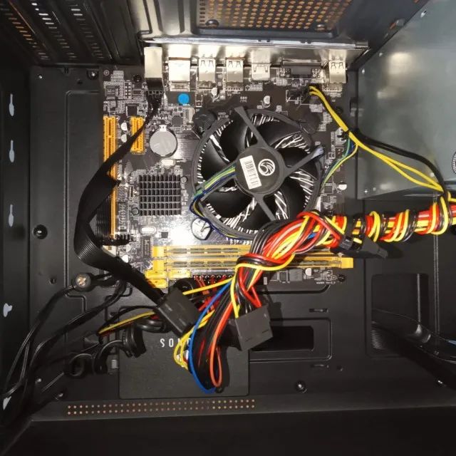 Computador PC com Processador Intel Core i5 Ideal para Lojas, Escritórios e Estudos! Novo - Foto 3