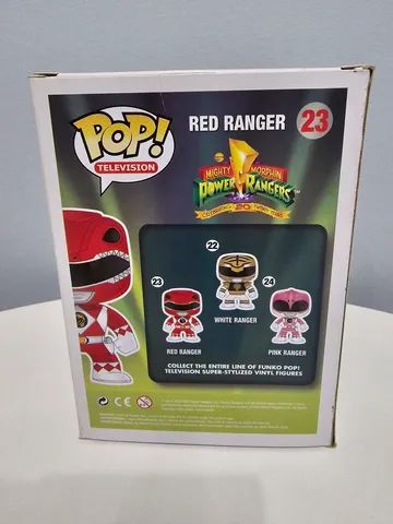 Funko pop Red Ranger 23. Power Rangers - Foto 3
