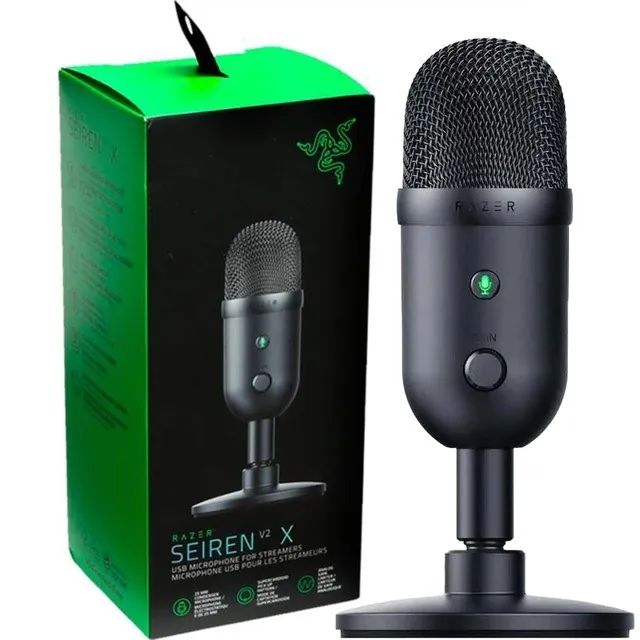 Microfone Razer V2 Siren - Produto Original - Lacrado - Barbada
