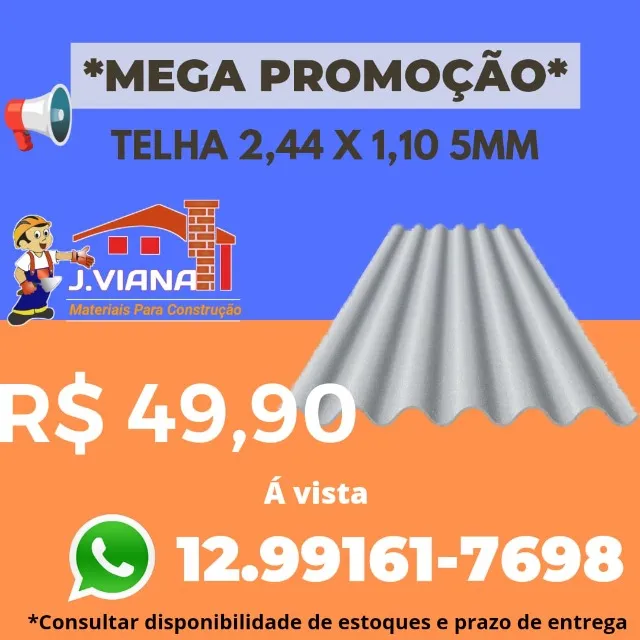 "telha de 244x110" no Brasil