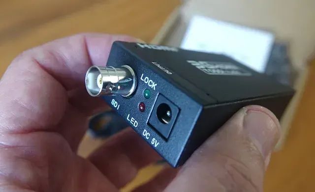 Adaptador Conversor Hdmi para Sdi Hd Sdi Ou 3g Sdi, nunca usado