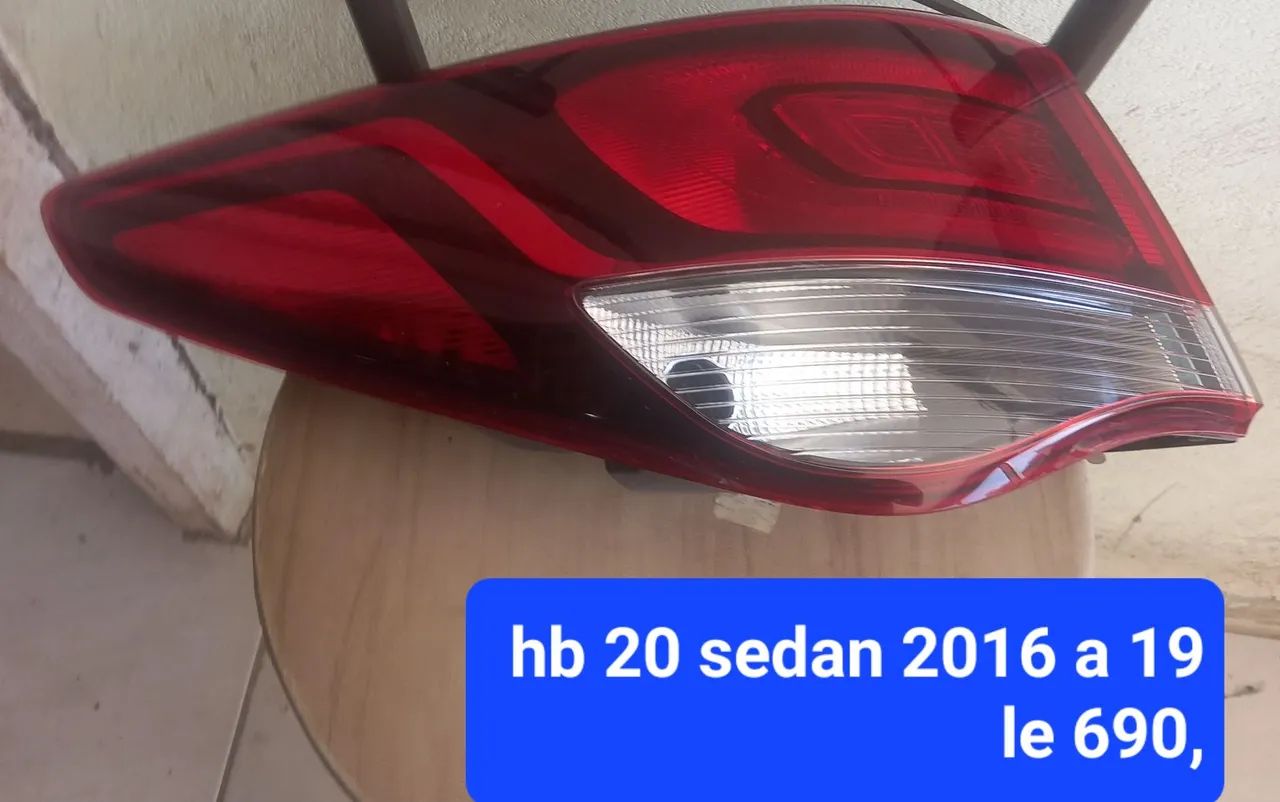 Rear Left Tail Light for HB20 Sedan 201664573486099074120