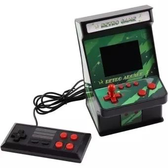 Mini Arcade Retrô 256 Jogos + Handle 2.8'' HD - Foto 5