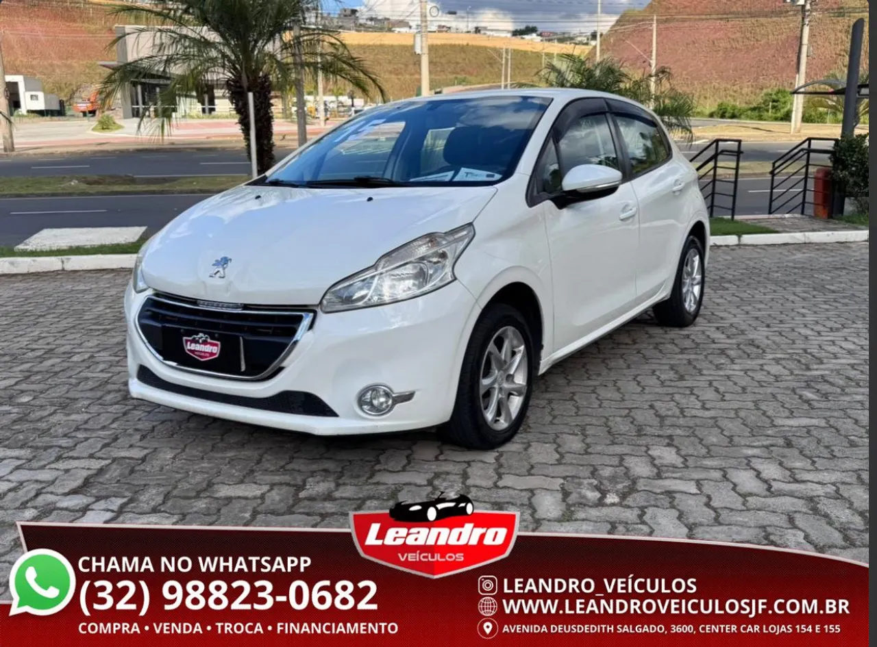 Peugeot 208 Active Pack 1.5 8V 2015 Manual Flex Completo