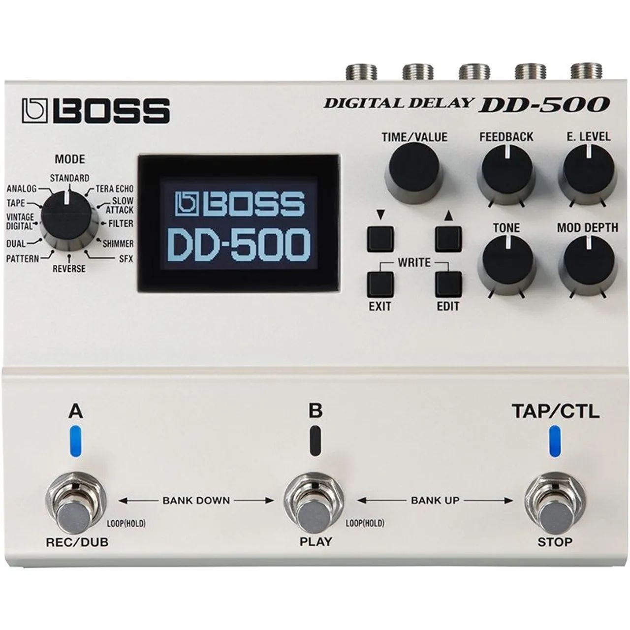BOSS Digital Delay DD-500 ファームウェア最新 Boss Delay DD 500 como Novo, um dos melhores Delays do mercado