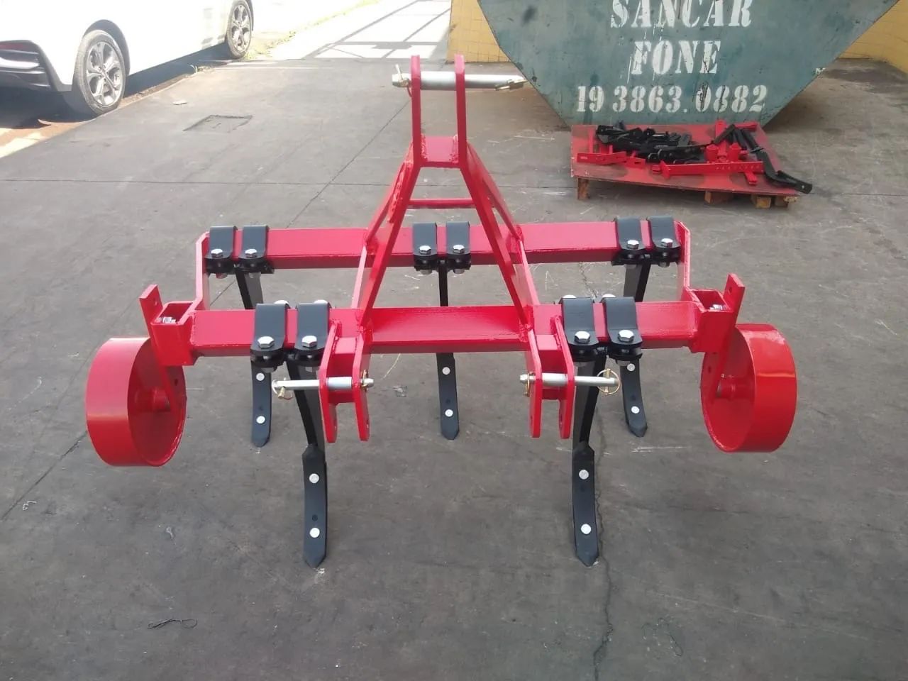 Arado Subsolador 5 Haste Estufa Sem Roda - Foto 2