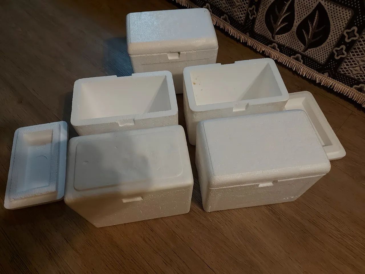 Kit com 6 caixas térmicas de 6 litros - Foto 2
