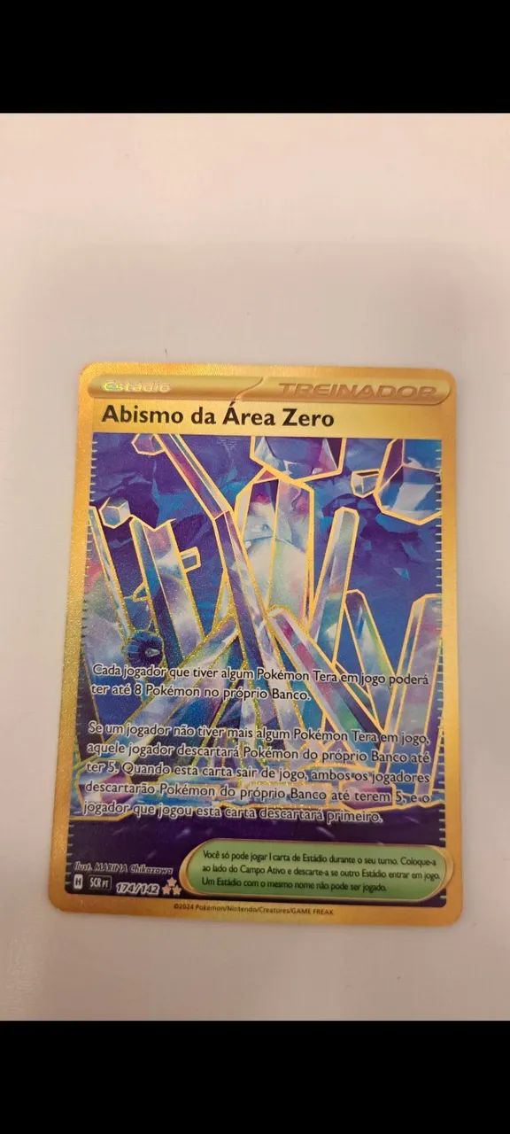 Carta Pokmon Abismo da rea Zero (174/142) Rara - Hobbies e colees -  Parque Santa Marta, So Carlos 1414287116 | OLX