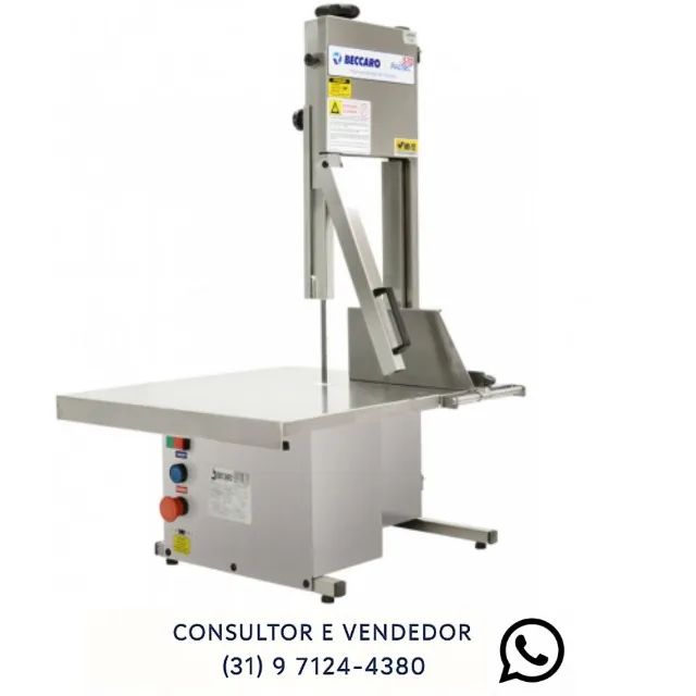  Serra Fita Beccaro De Bancada toda inox bivolt