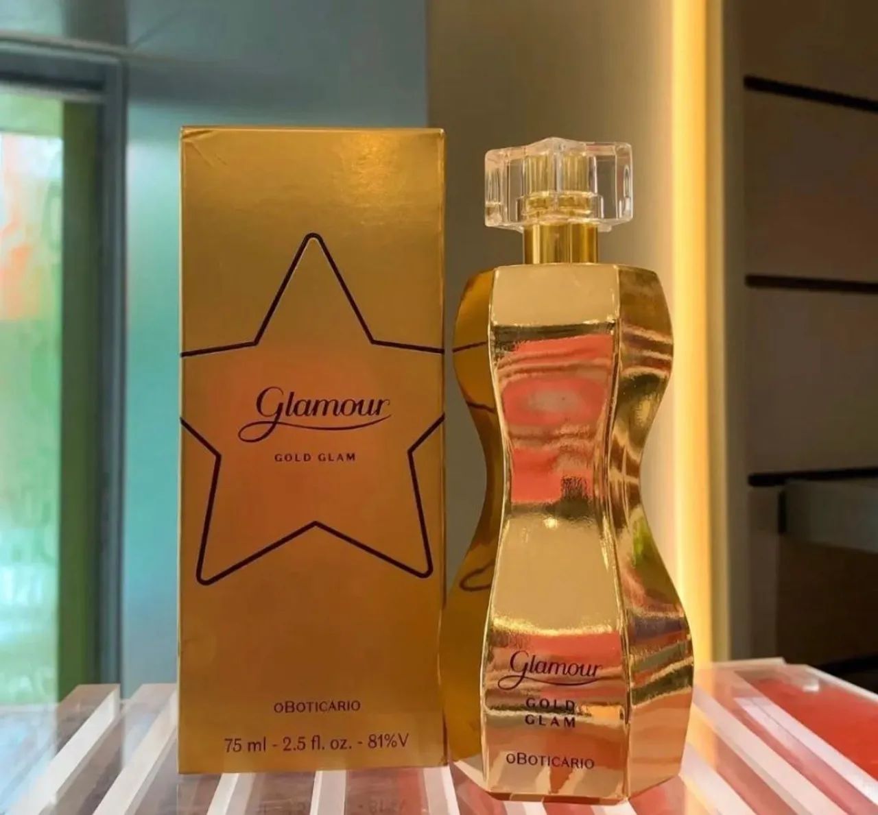 Perfume Glamour Gold Glam O Boticário 75ml