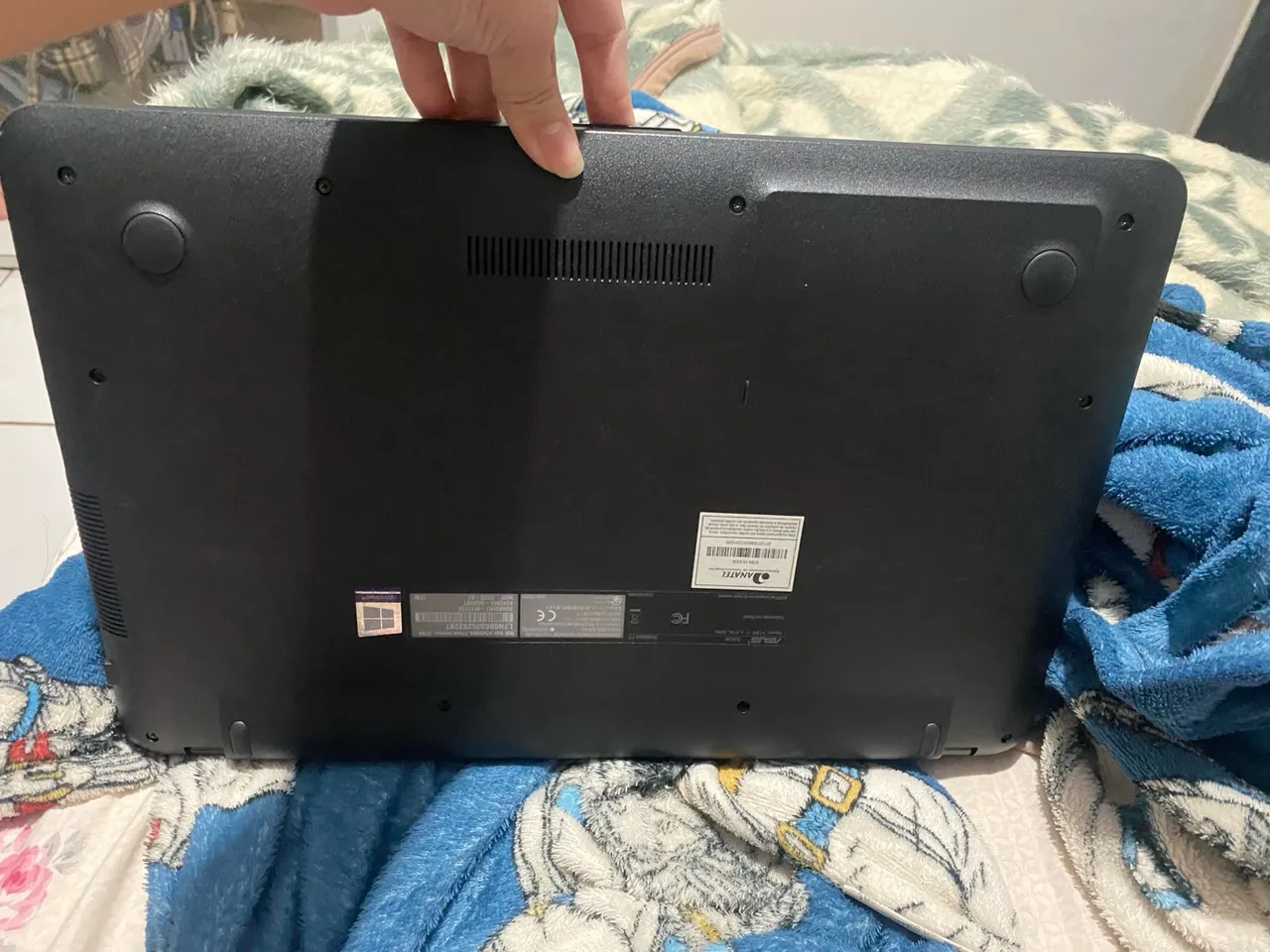 Notebook Asus - Modelo não especificado
