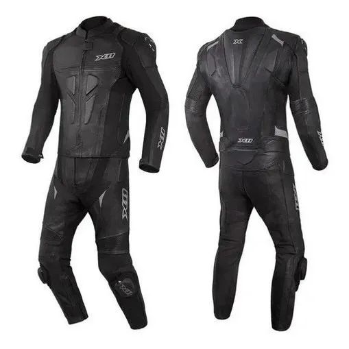 Macacão Motociclista X11 Couro 2 Peças Speed 2 Motoqueiro - Foto 4