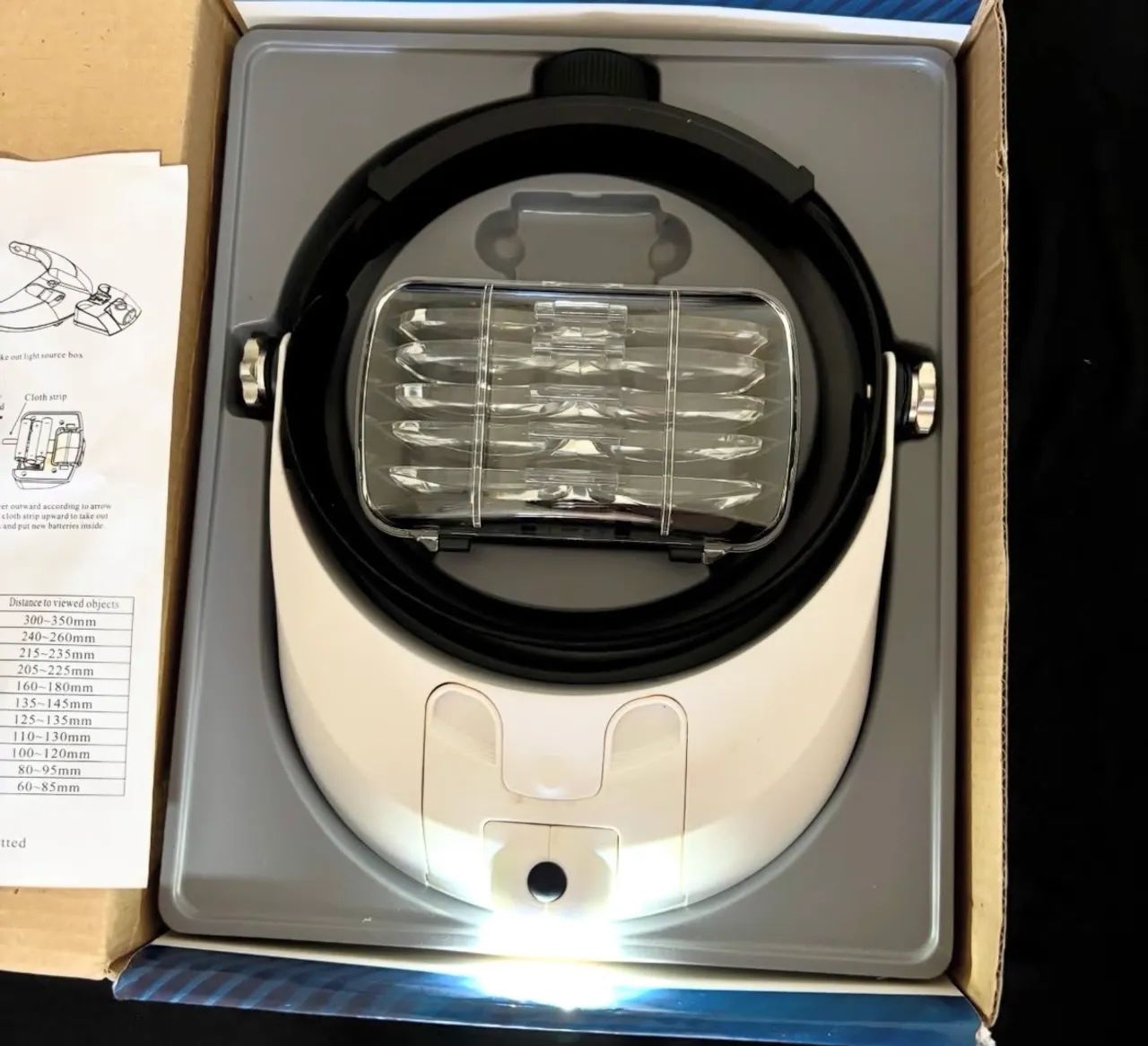 Luz de led cabeça 