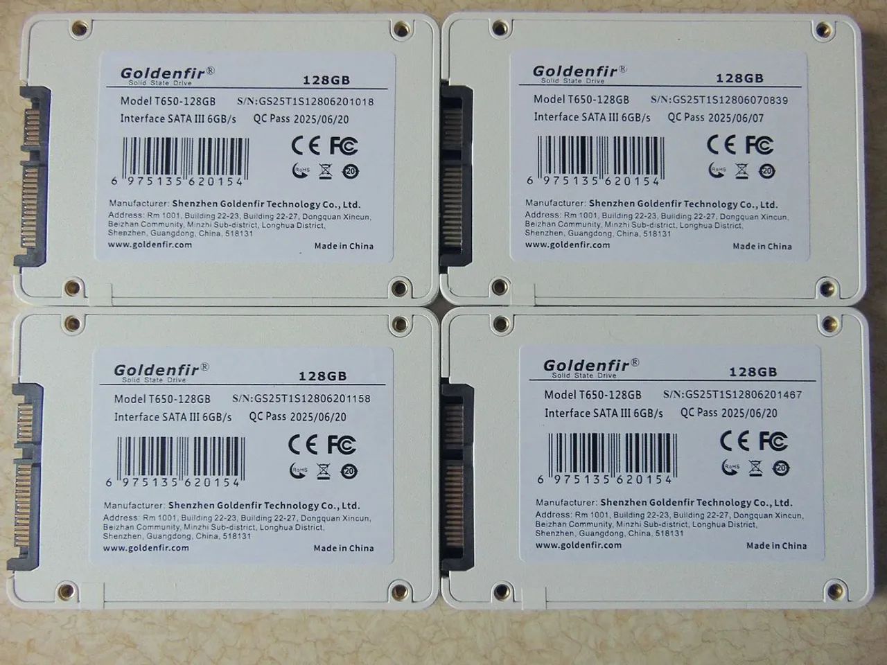 Disco Sólido Interno Ssd Goldenfir  128 /256/512/1TB Sata 3 - Foto 6