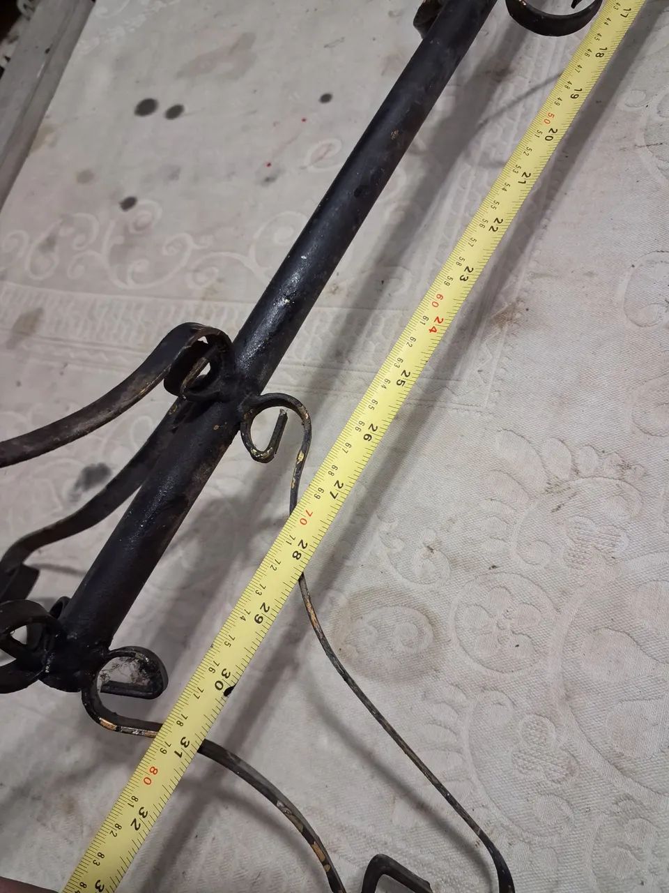 Suporte de ferro antigo - Foto 3