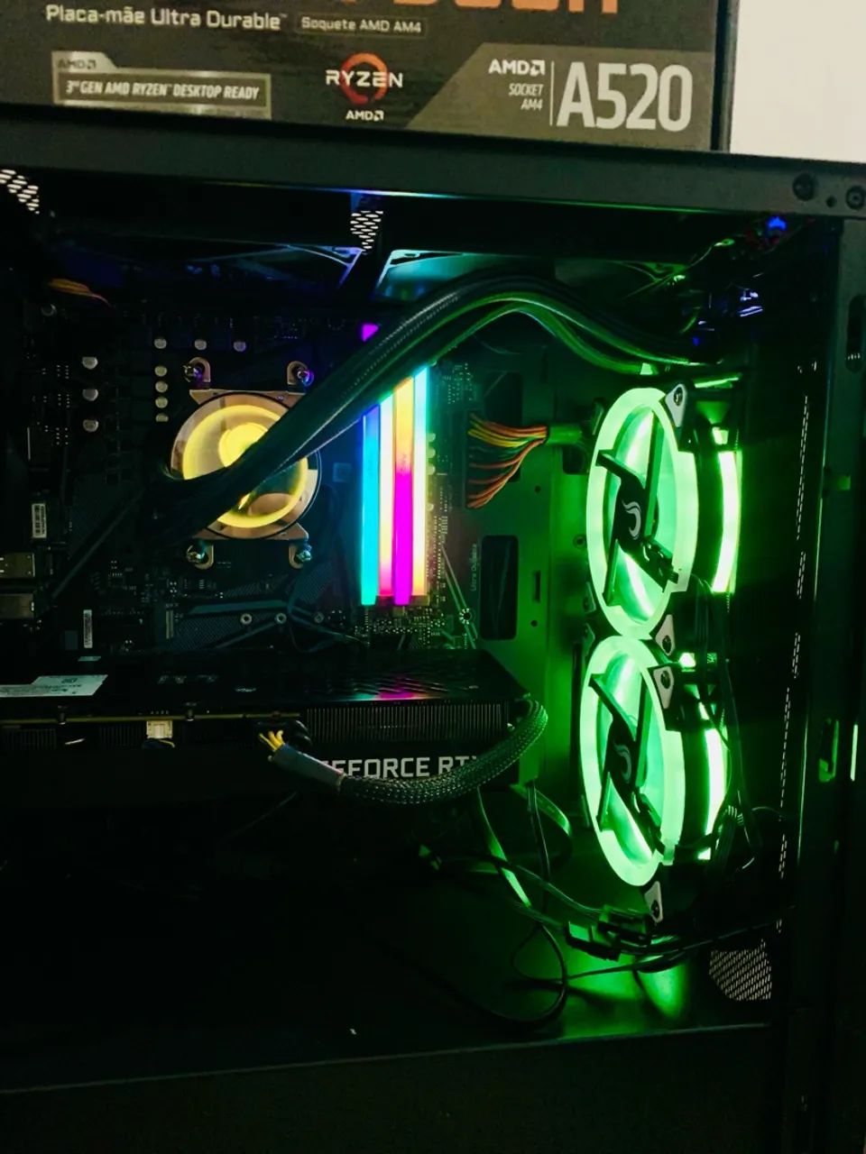 PC GAMER Ryzen 5 5600X + RTX 3060 12GB (No precinho)