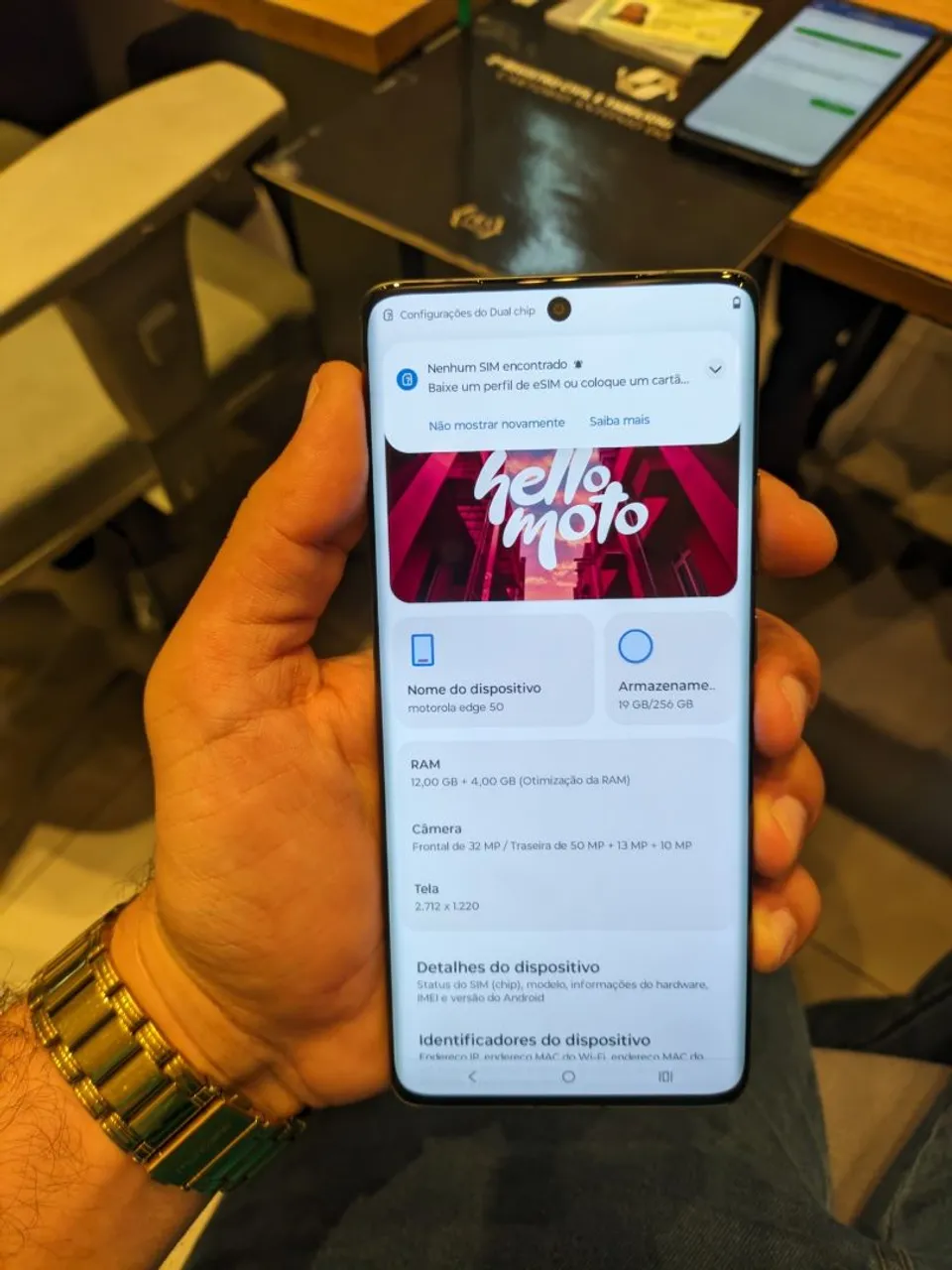 Edge 50 12Gb de ram lacrado na caixa