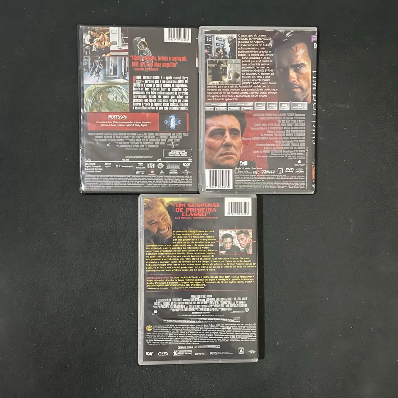 Lote DVDs Arnold Schwarzenegger (valor unitário) - Foto 2
