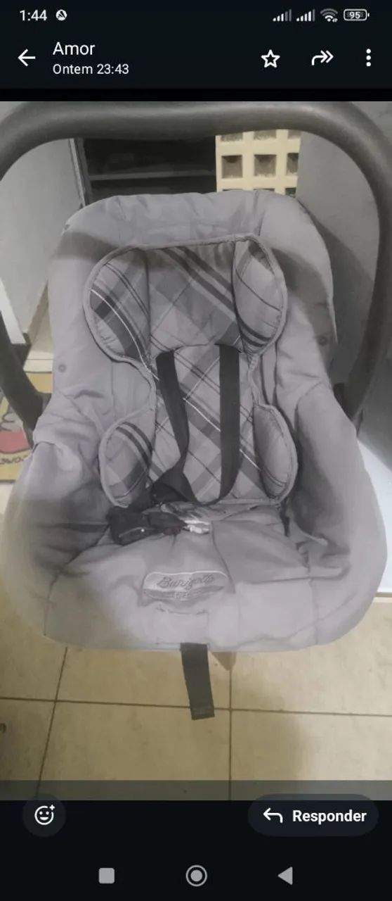 Cadeirinha de Carro Bebê - Segurança e Conforto - Foto 3