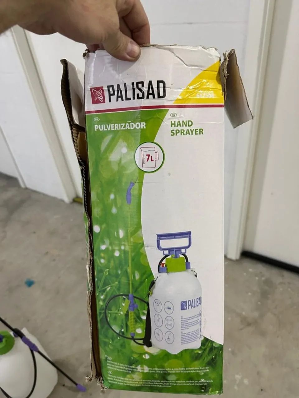 Pulverizador Borrifador Manual Costal 5l Palisad 647408 - Foto 3