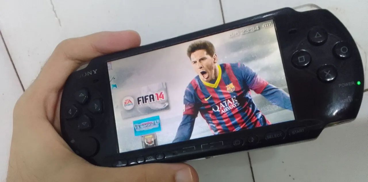PSP Slim desbloqueado e com vários jogos - Foto 2