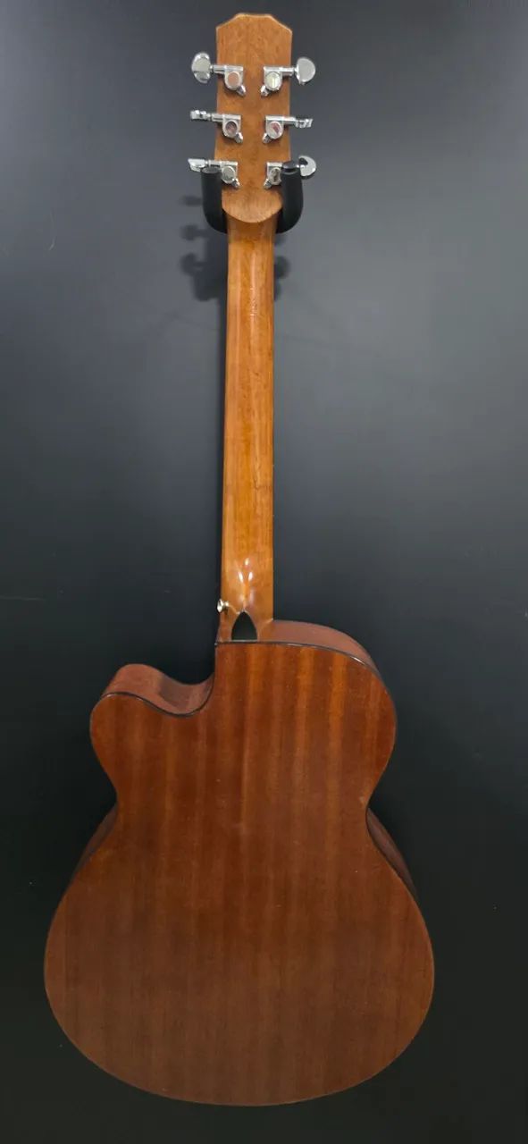 Violão Elétrico Aço PHX Western PX-188EQ 84 Edição Especial 1984 (aceito trocas) - Foto 4