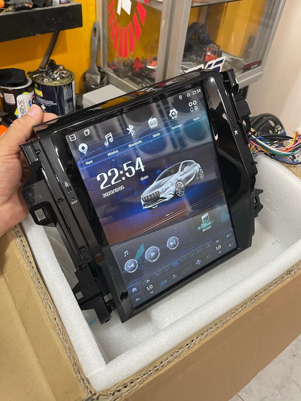 Multimídia SW4 Android Tesla64168598356994124