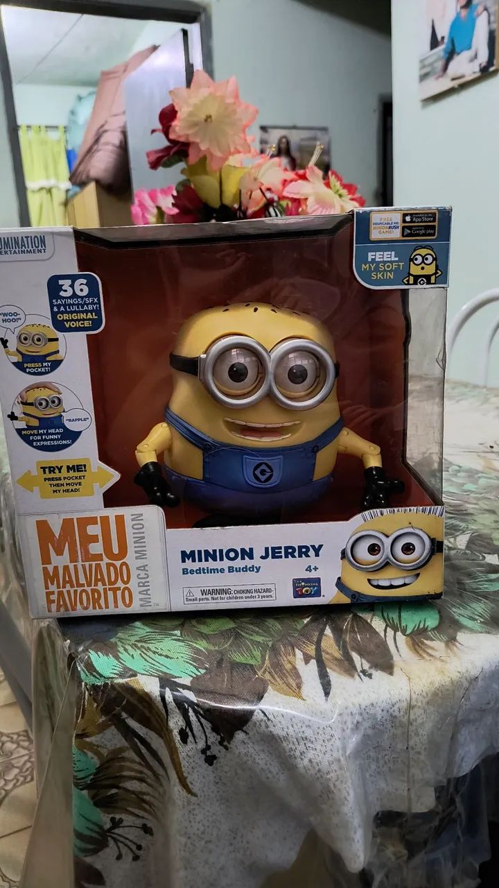 Minion Jerry Bedtime Buddy - Colecionável