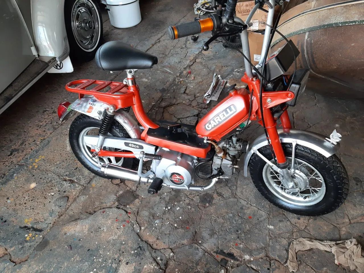 Garena Kátia anos 70 moto antiga Raridade - Foto 3