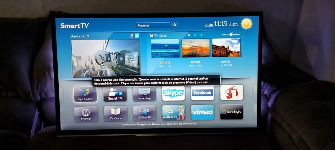 Smartv Philips 42" Ambilight leds  - Foto 2