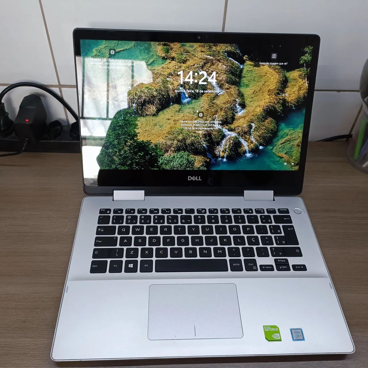 Notebook Dell i5 8ªger 16Gb ram Geforce Mx130 2Gb 480Gb SSD 