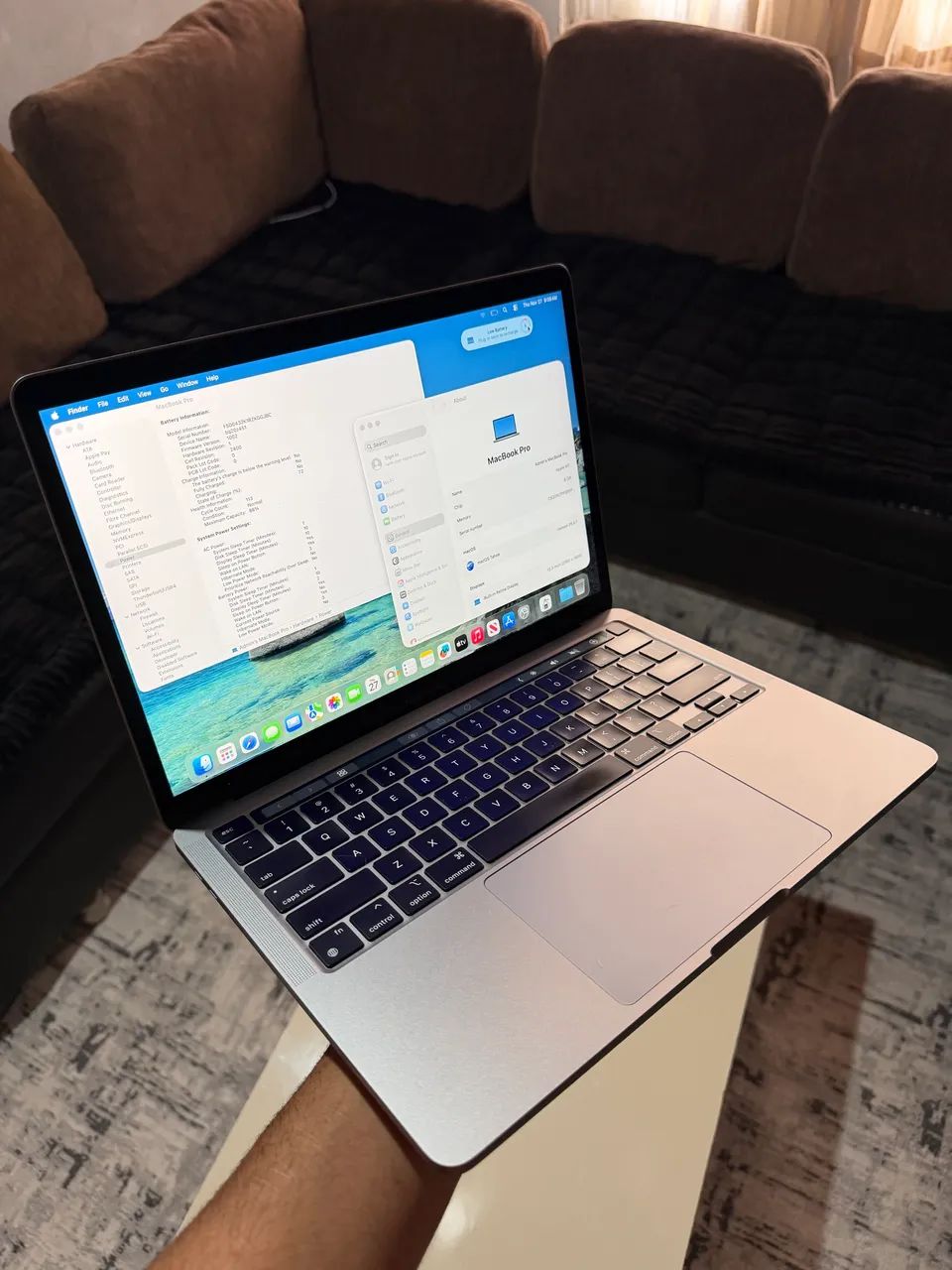 MacBook Pro 13 M1 8GB RAM/512GB SSD TOUCHBAR A2338 - USADO