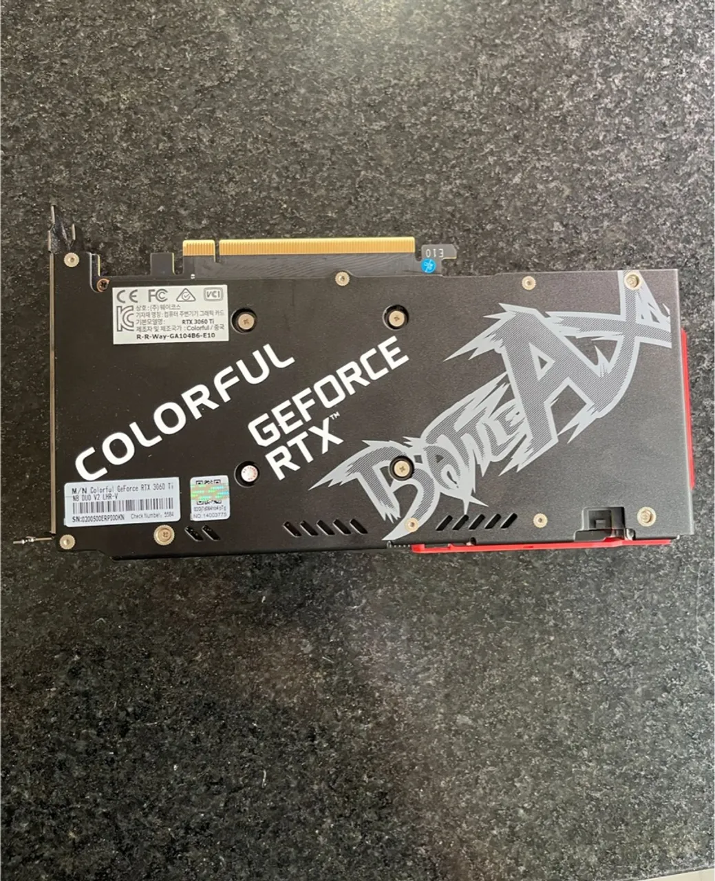 Placa de Vídeo Colorful GeForce RTX 3060 Ti BattleAxe