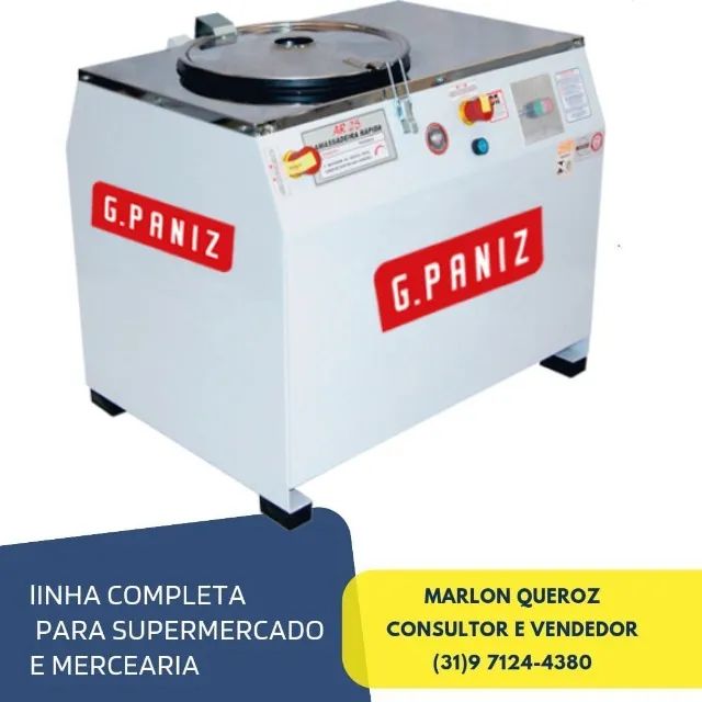 Amassadeira Rápida 25KG G.Paniz Monofásica 