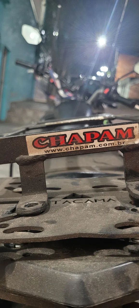 Suporte Bau XTZ 150 Crosser Chapam - Foto 4