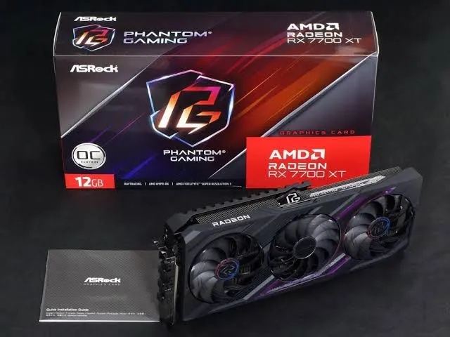 RX 7700 XT Phantom 12 gb TROCO