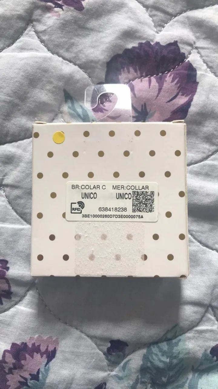 colar feminino com pingente produto novo na caixa - Foto 2