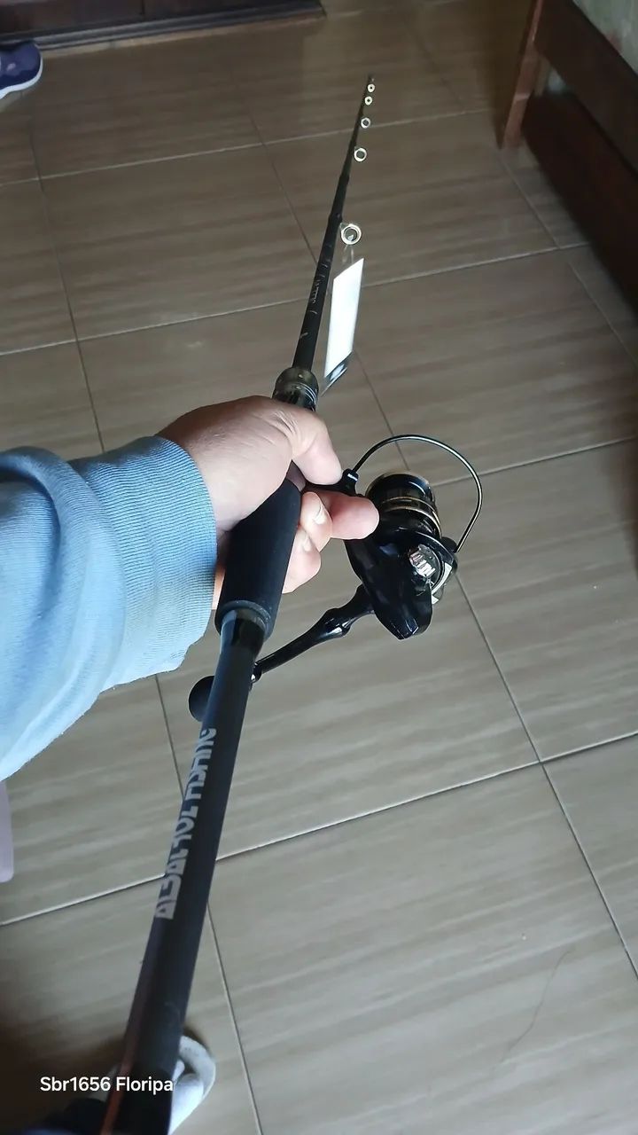 Conjunto Vara e molinete de Pesca - Perfeito para sua pescaria! - Foto 4